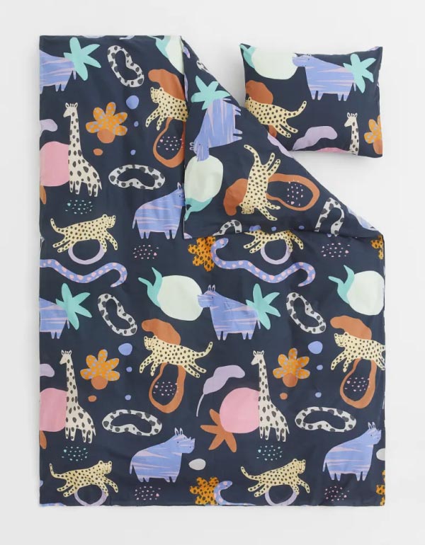 Printed Duvet Cover Set